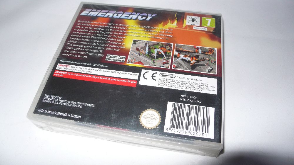 Gra do Nintendo DS / Emergency / NintendoDS / nowa / w folii