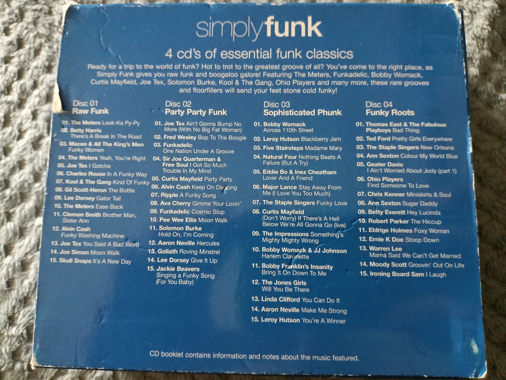 Simply Funk - 4 x CD box