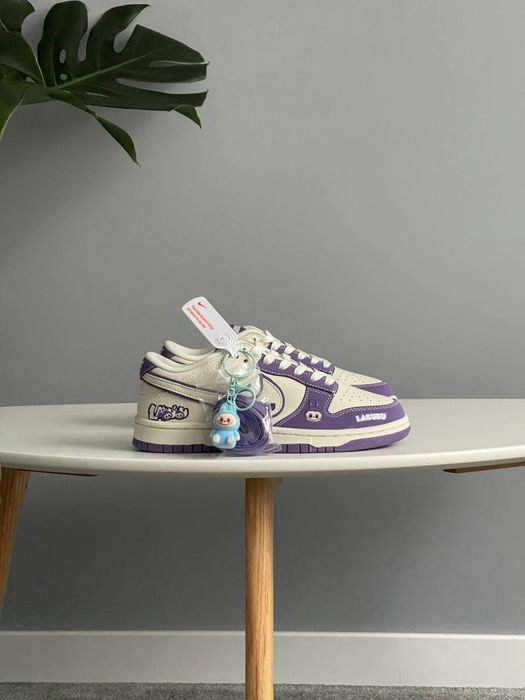 НОВИНКА! Labubu x Nike SB Dunk Low Purple, лабубу