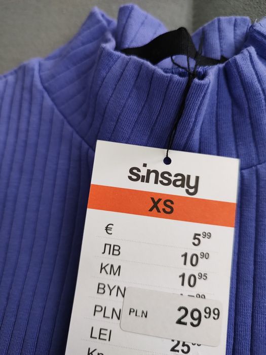 Bluzka XS sinsey