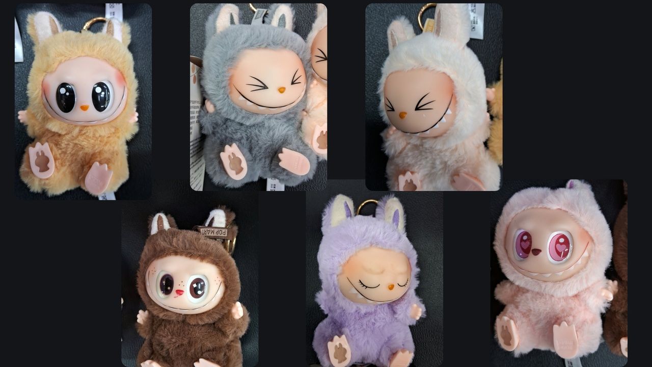 Лалабу -игрушка с брелоком Pop Mart Labubu Art The Monsters опт