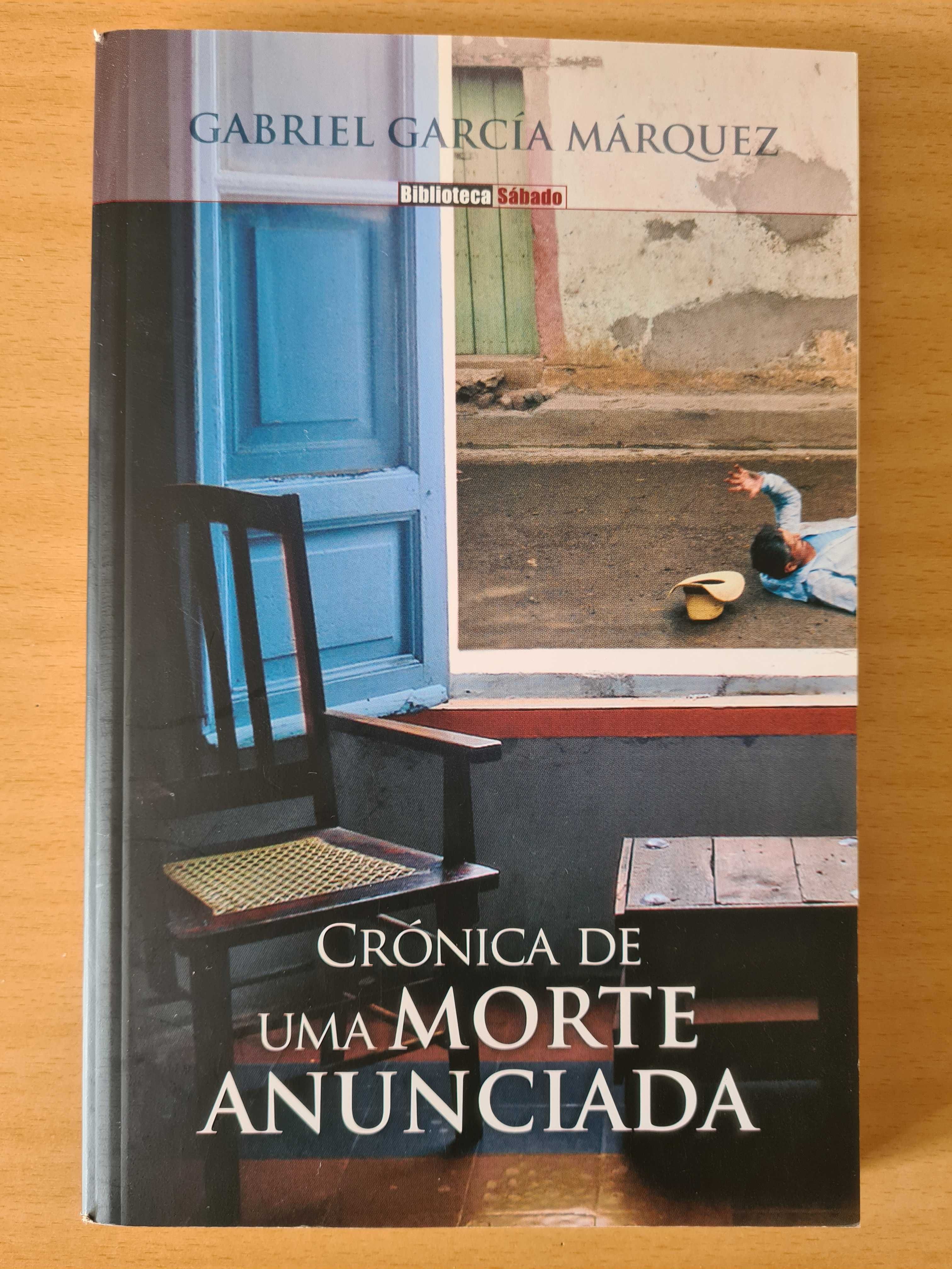 Livro "Crónica de uma Morte Anunciada" de Gabriel García Márquez