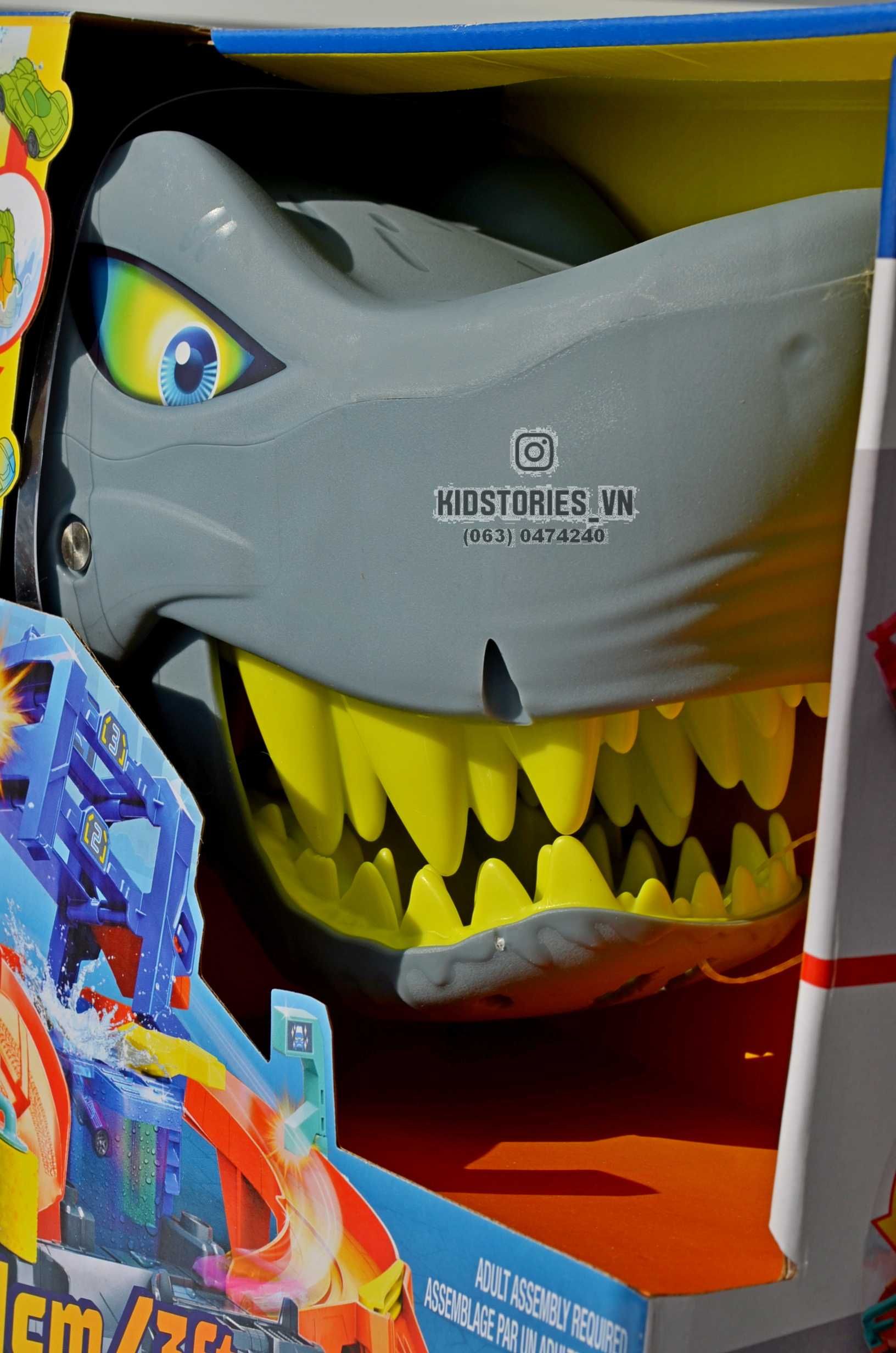 Автомийка Hot Wheels City Ultra Shark Car Wash акула атака акули мойка