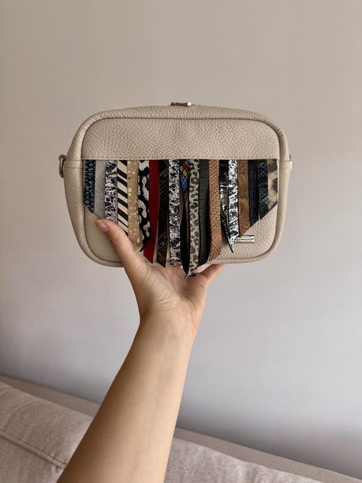 Izma torebka box mini izmitka skóra