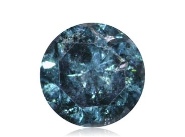 Diament 0.17ct Niebieski Brylant I3