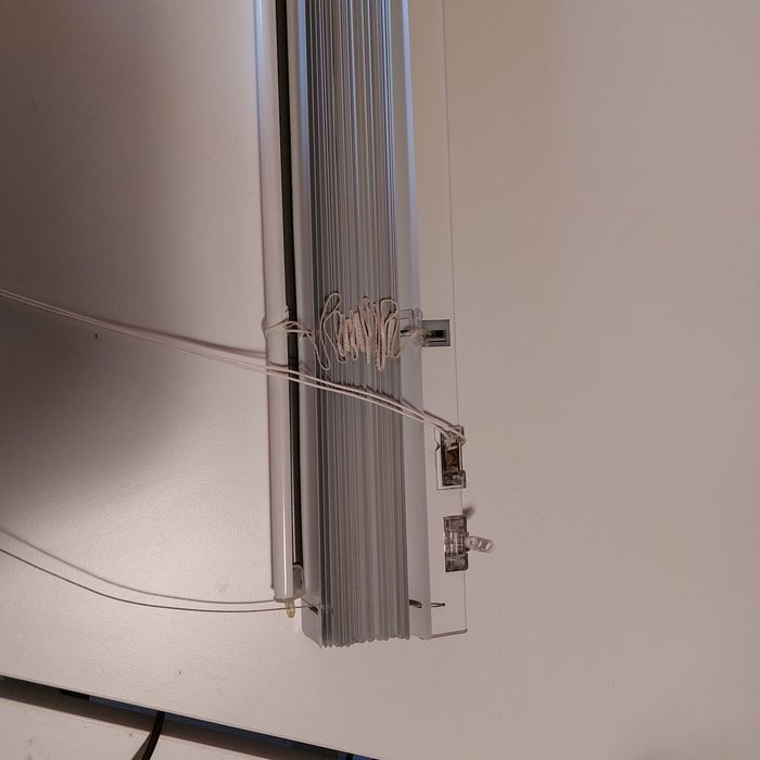 Żaluzja aluminiowa 25mm, alpejski biały. 905mm x 890mm