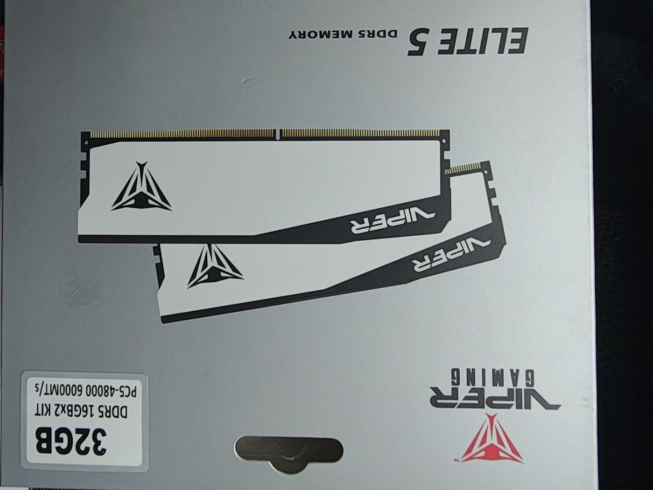 Пам'ять DDR5 32GB(2x16GB) 6000 Patriot Viper Elite 5  ГАРАНТІЯ 60 МІС