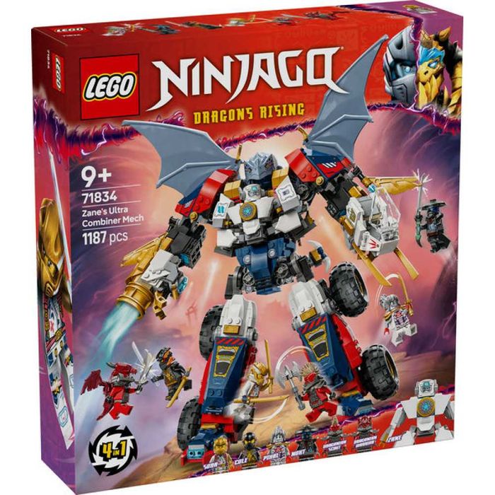 LEGO NINJAGO Wielofunkcyjny ultramech Zane’a 71834