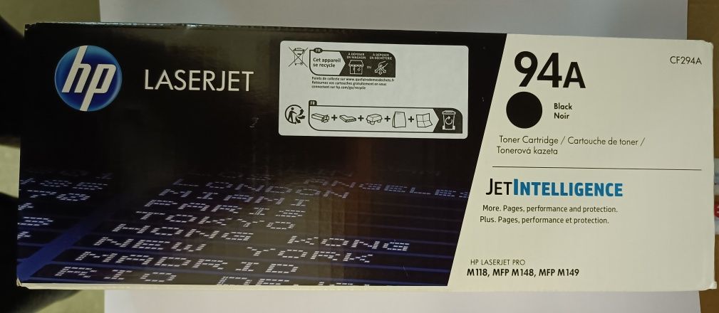 HP 94A Toner Preto CF294A NOVO
