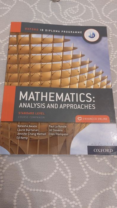 Oxford IB Mathematics Standard Level