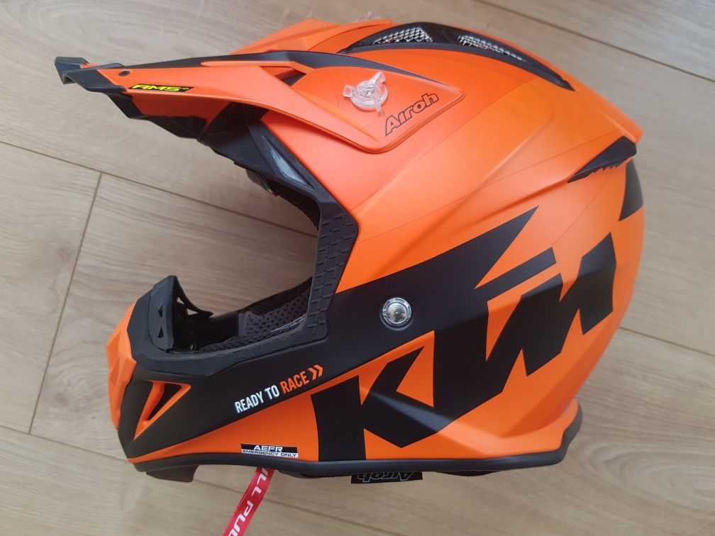 Kask Airoh Aviator XL Fluo KTM