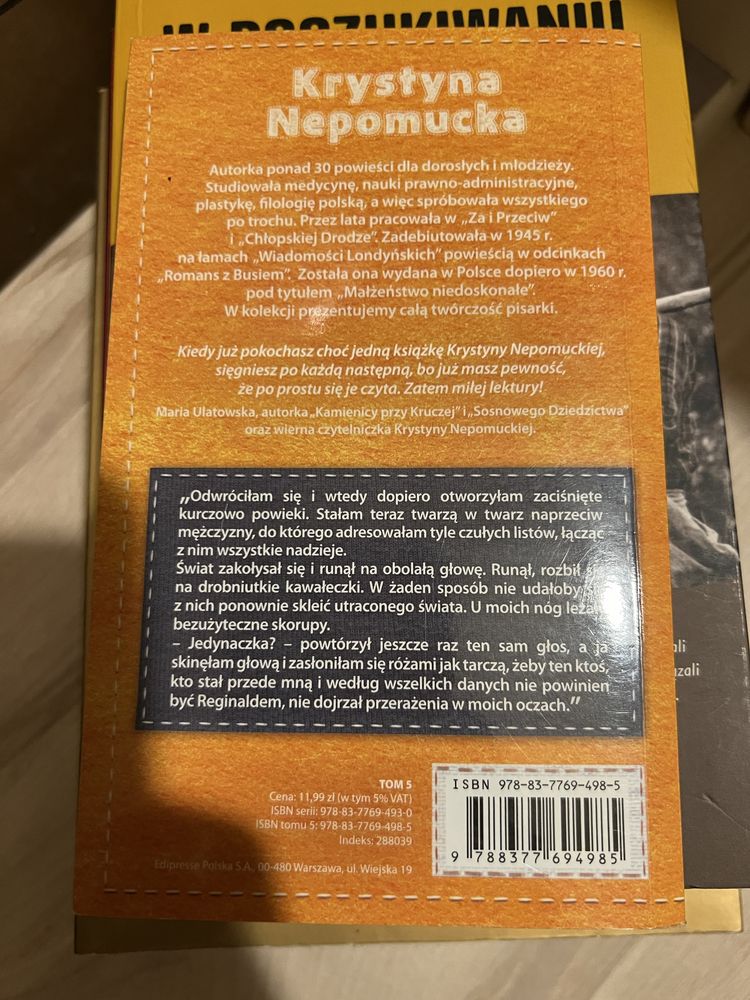 Krystyna Nepomucka - Miłość niedoskonała cz. 2
