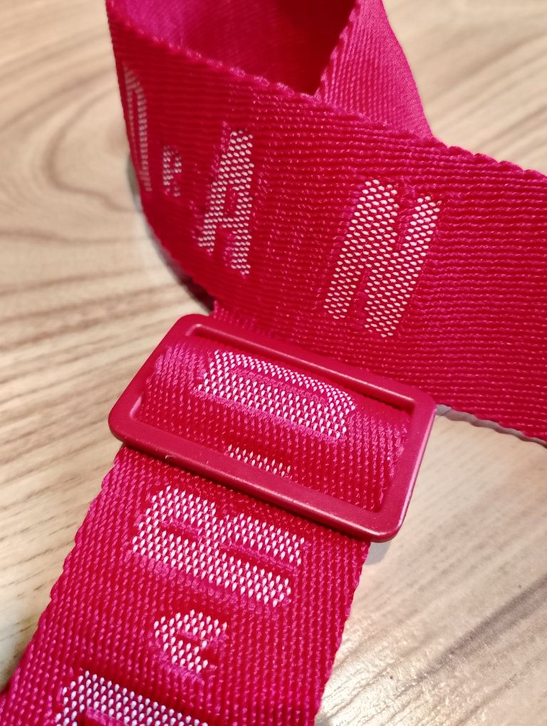 Czerwona Przezroczysta Torba Torebka Na Ramię Air Jordan Stadium Bag