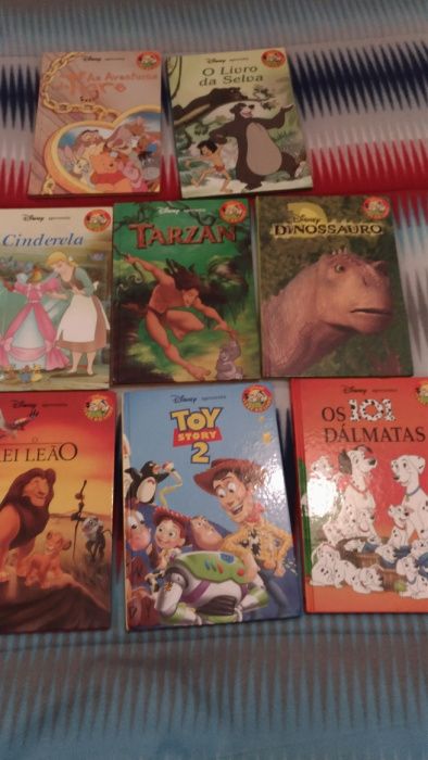 Livros de coleção da Disney