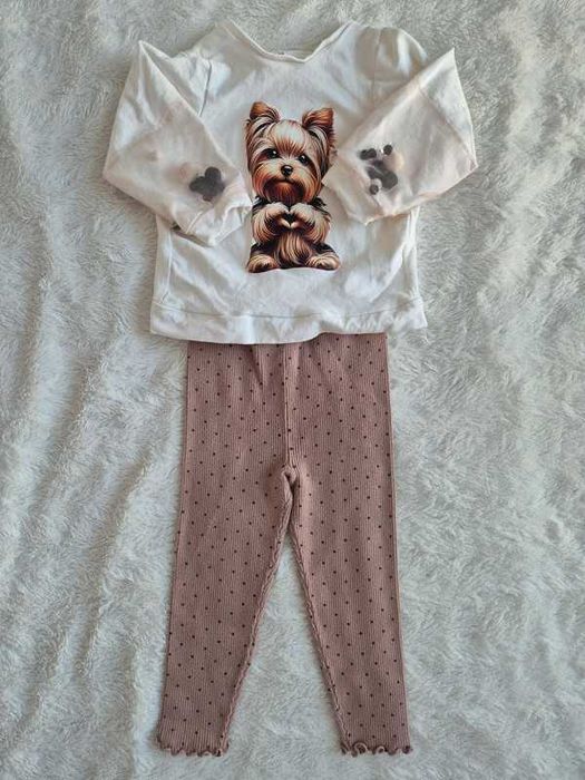 Zestaw / paka ubranek | dziewczynka | 98-104