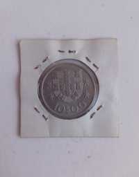 Moeda 10$00, República Portuguesa, de 1973 - BELA