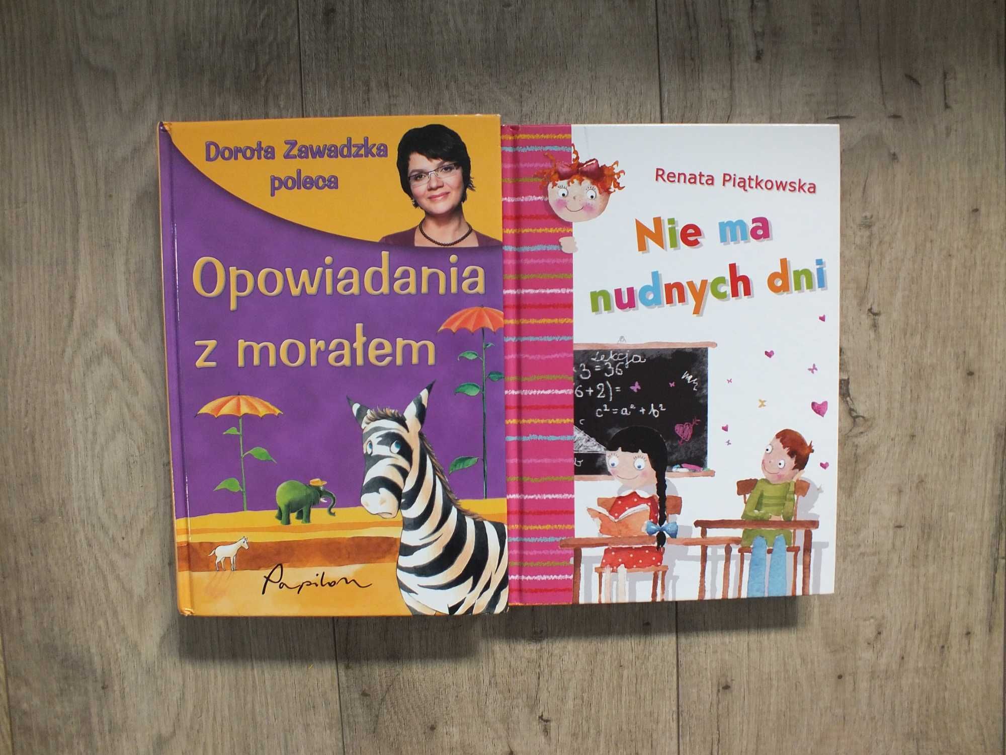 Książki dla dzieci Opowiadania z morałem i Nie ma nudnych dni