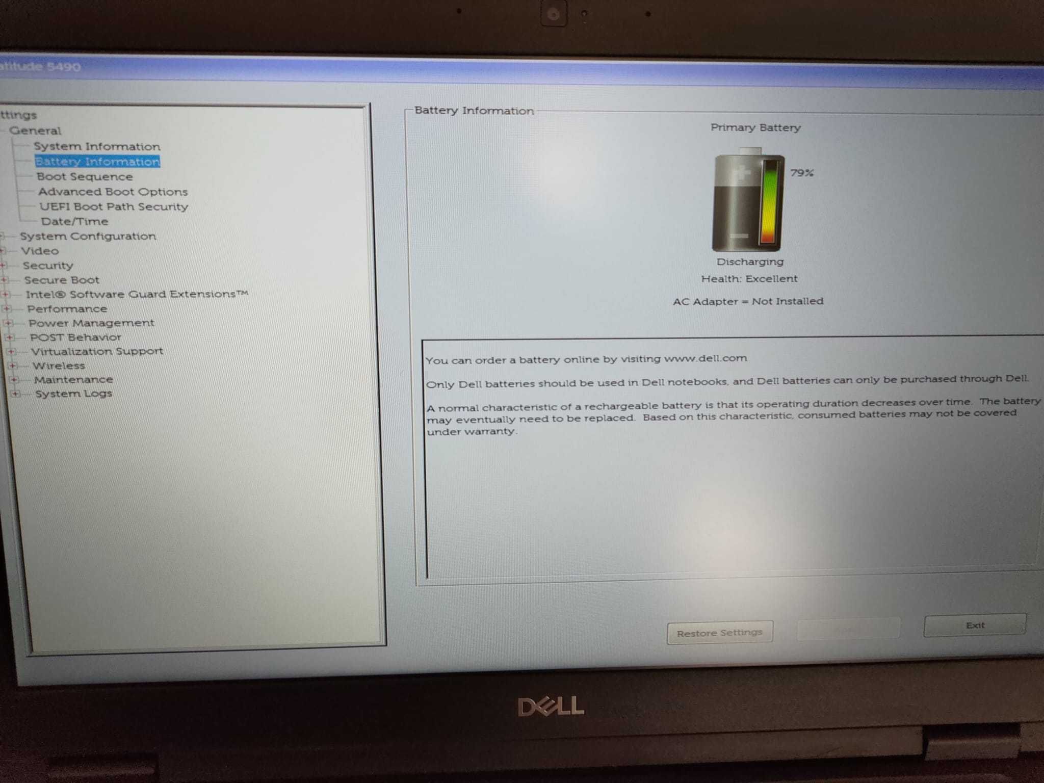 Dell Latitude 5490