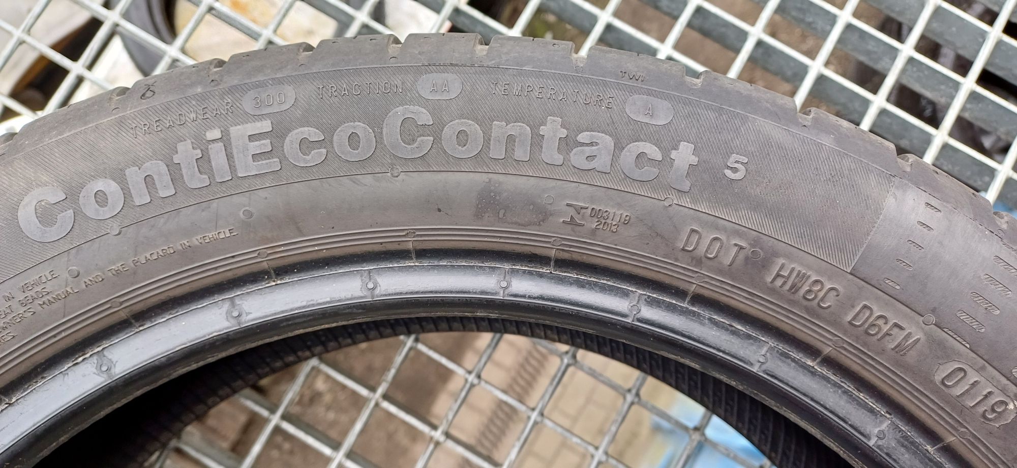 185/50R16 CONTINENTAL , komplet opon letnich.
