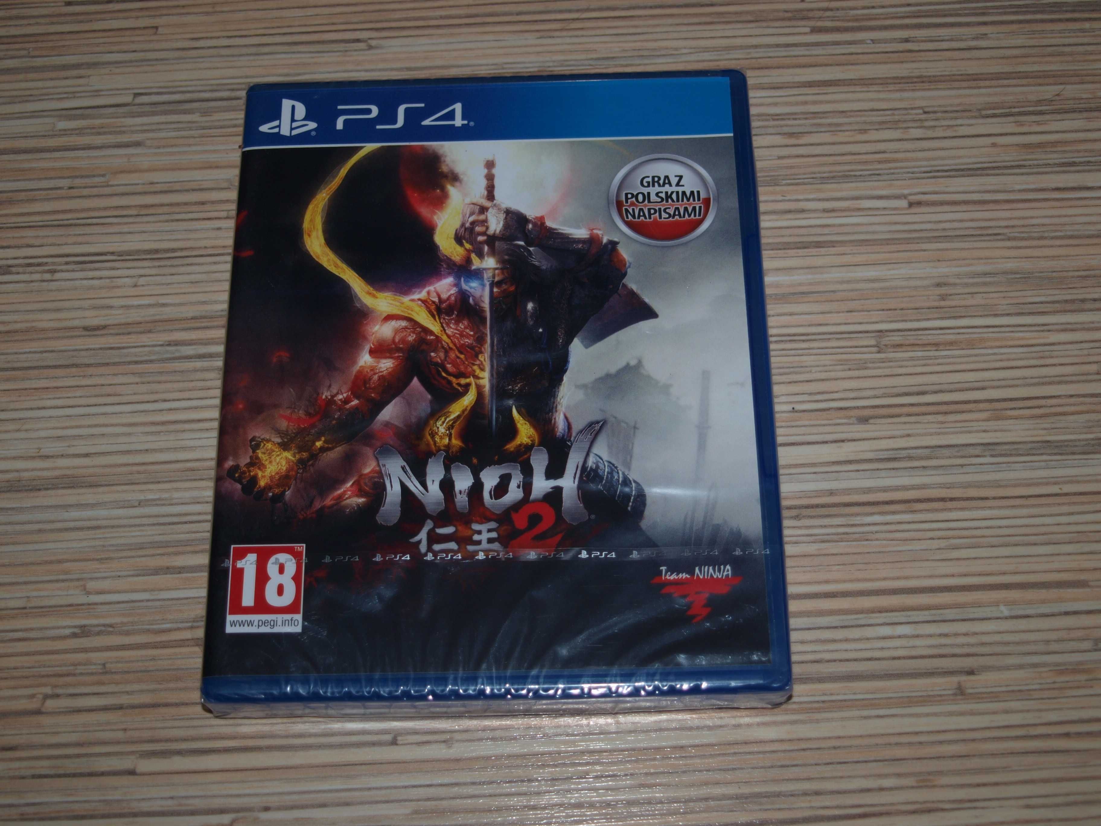 Gra Nioh 2 PL ps4/ps5 nowa we folii!!