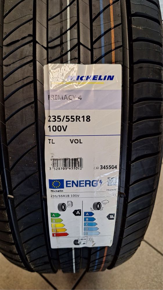 Michelin Primacy 4, 235/55 R18 100V VOL, homologacja Volvo