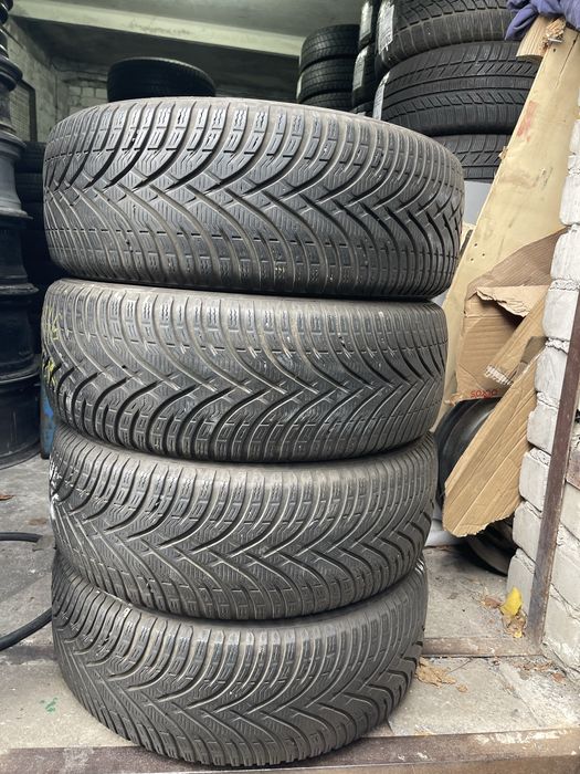 Шины 205/55 R16 Kliber б/у комплект зима 6мм U7
