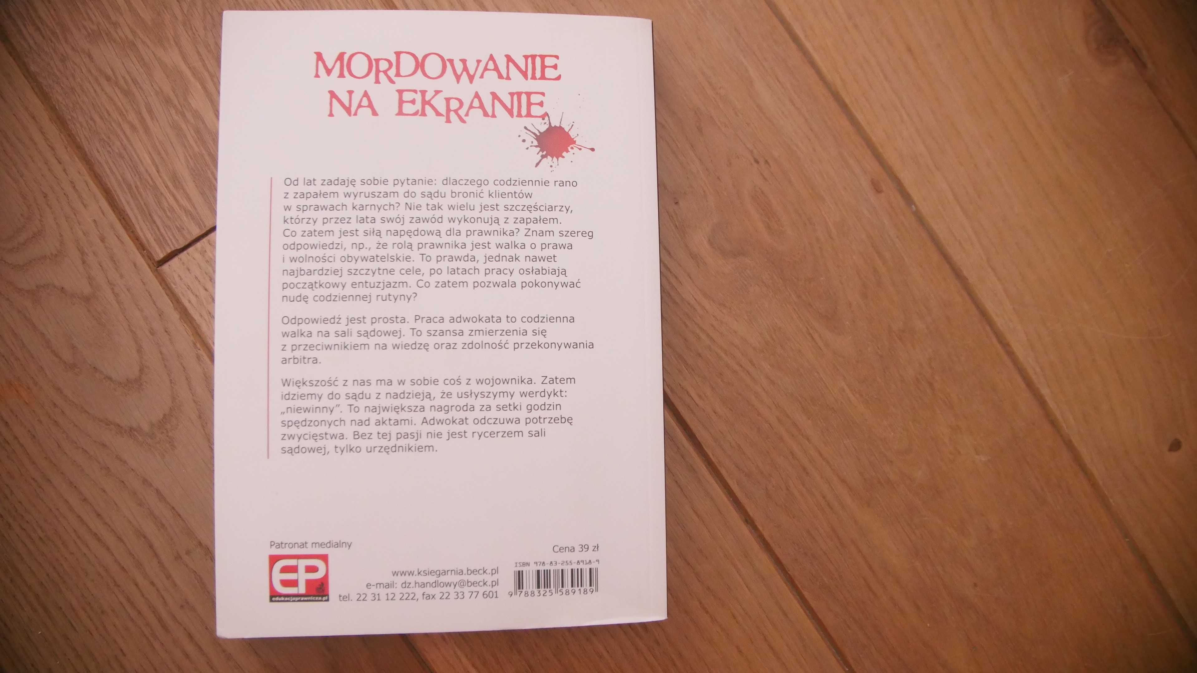 "Mordowanie na ekranie" "Nieład" - Jacek Dubois