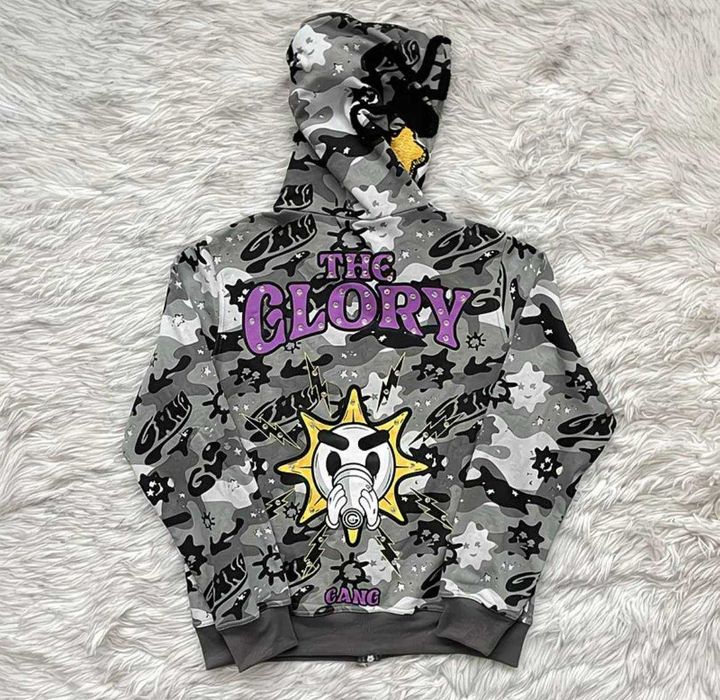 Кофта Glo Gang ‼️БЕЗ ПРЕДОПЛАТЫ‼️ зипка гло генг чиф киф hellstar drip