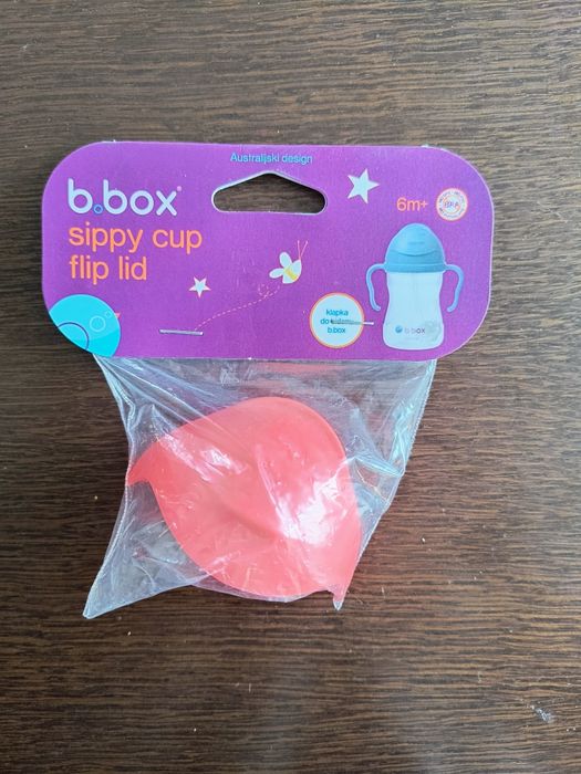 Klapka do bidona b boxa pomarańczowa Nowa