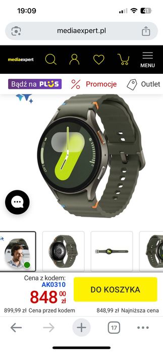 Zegarek samsung nowy