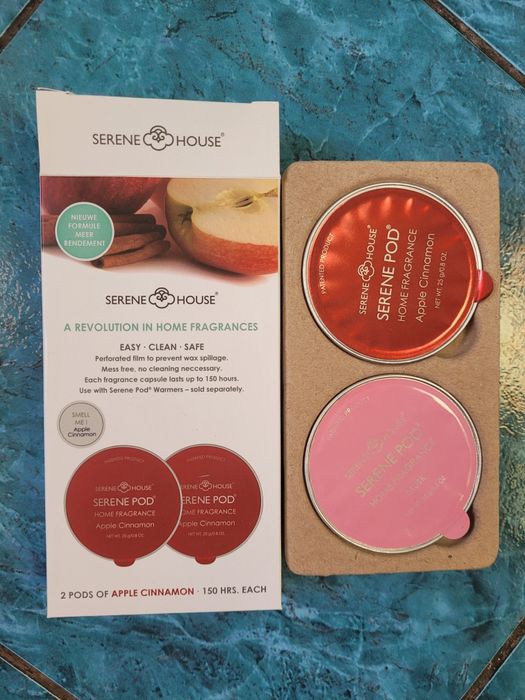 Serene House 2 sztuki Apple Cinnamon i Musk