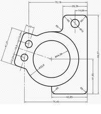 Rysunki techniczne Projektowanie 2D 3D DXF DWG CNC CAD Projekt studia