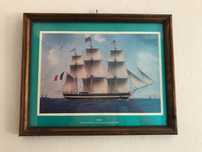 Quadro veleiro francês Nérée