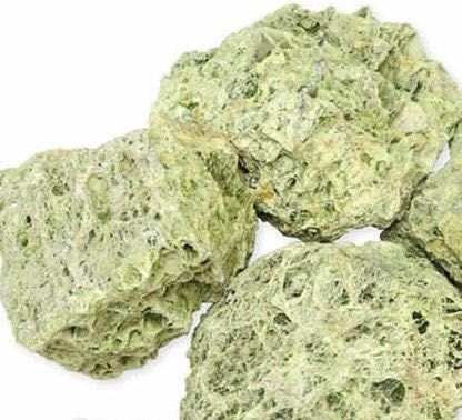 Zielony Wapień Green Spaghetti Ozdoba Akwarystyczna Malawi Tanganika