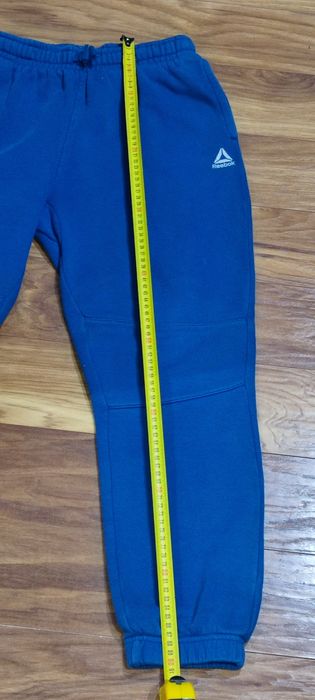 Nowe spodnie dresowe oryginalne Reebok rozm 158-164 wymiary na fotkach