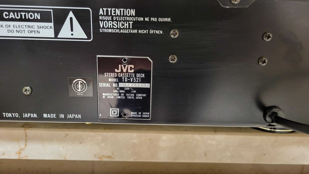 Magnetofon deck Jvc