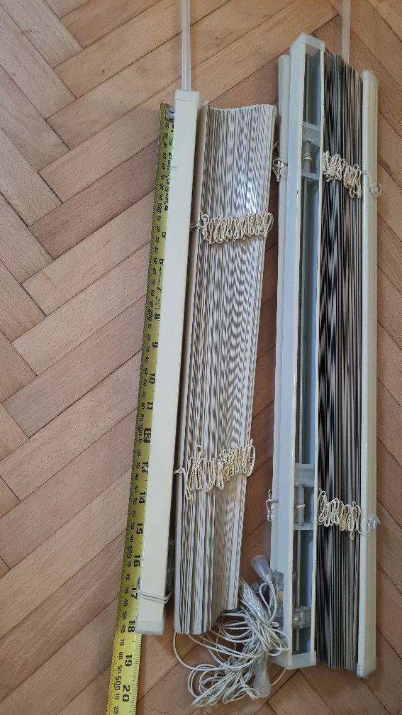 Горизонтальні жалюзі 45,5 та 55,5/160 см