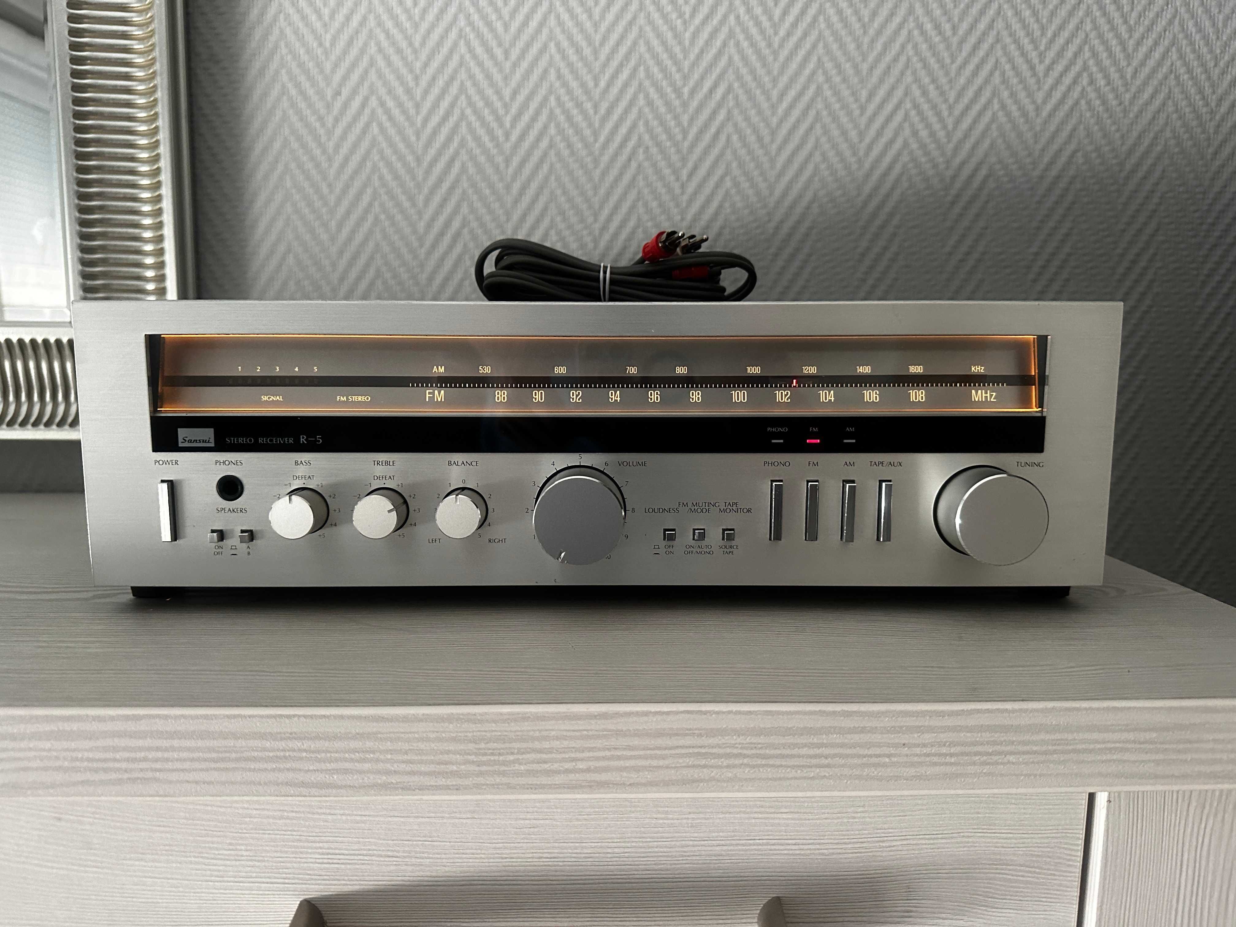 SANSUI R-5 Amplituner TOP Hi-Fi