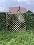 Kratka Diagonalna Do Pnączy, Pergola 180cm x 180cm SOLIDNA RAMA