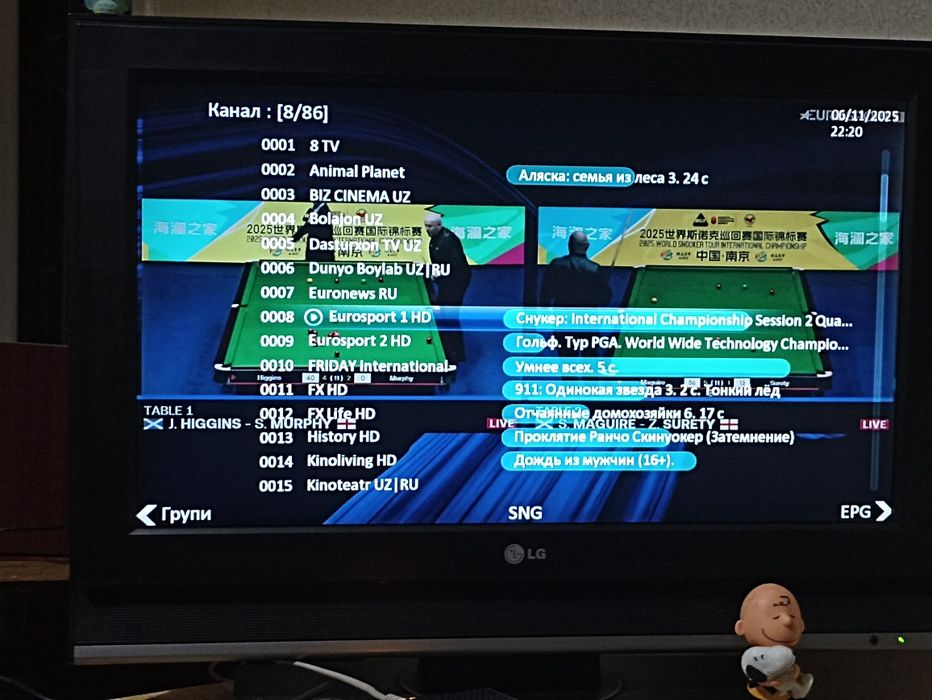 Uclan Denys H.265 спутниковая медиа приставка в идеальном состоянии