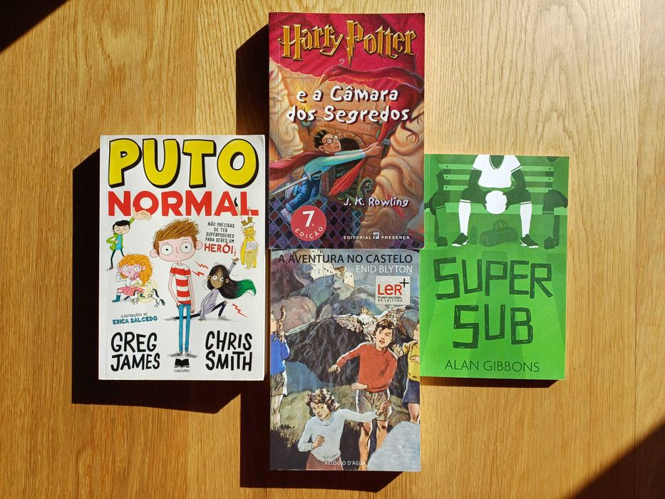 Vários livros – Harry Potter/Aventura/Outros