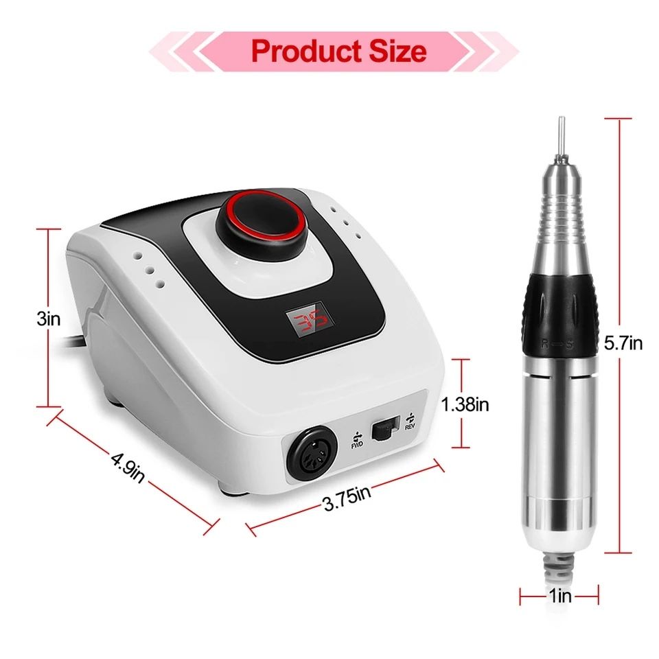 Nail drill machine, maquina para maincure/pedicure