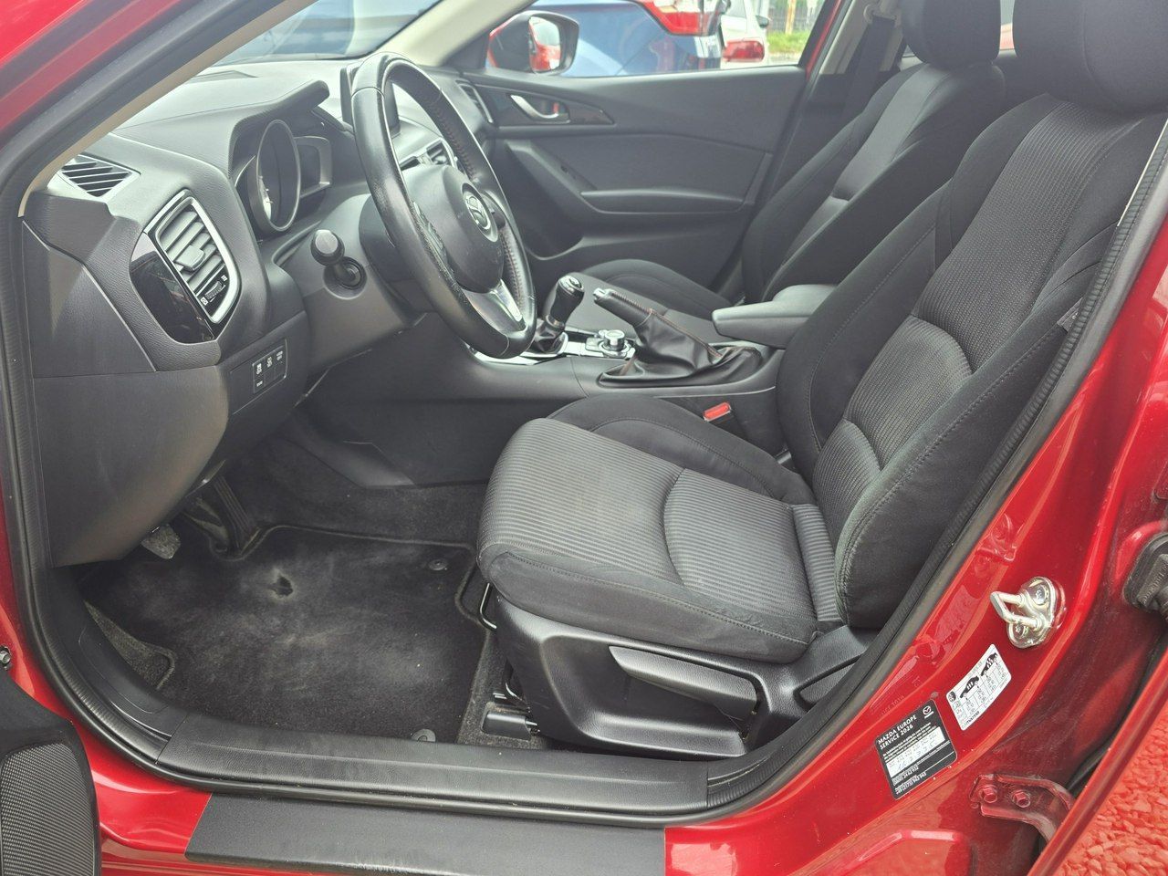 Mazda 3 100% Oryginał.Serwis Aso.Piekne Bordo Wart Zakupu.