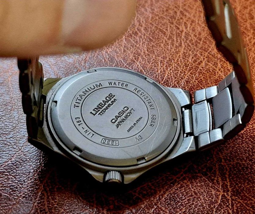 Casio Lineage LIN-163 Titanium