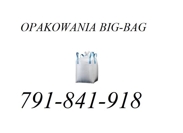 Worki Big Bag Używane 91/91/160cm lej/lej , lub fartuch/lej 1200kg