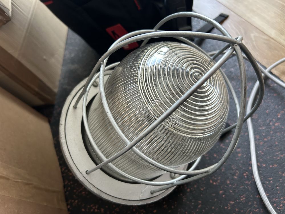 Lampa przemyslowa prl