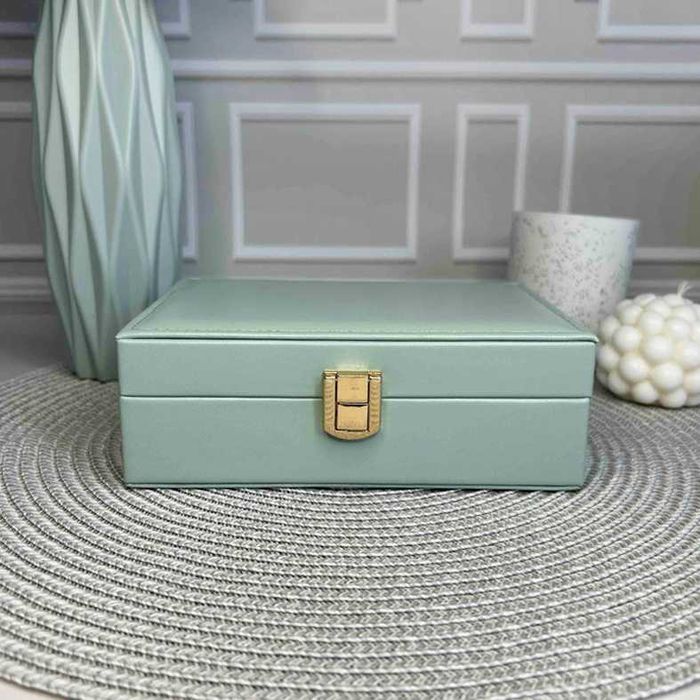 Шкатулка для прикрас 16,5х6х11,5 см Дорожній органайзер для біжутерії