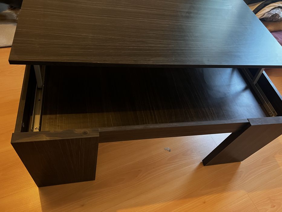 Mesa de centro Elevável 43x100x50 cm