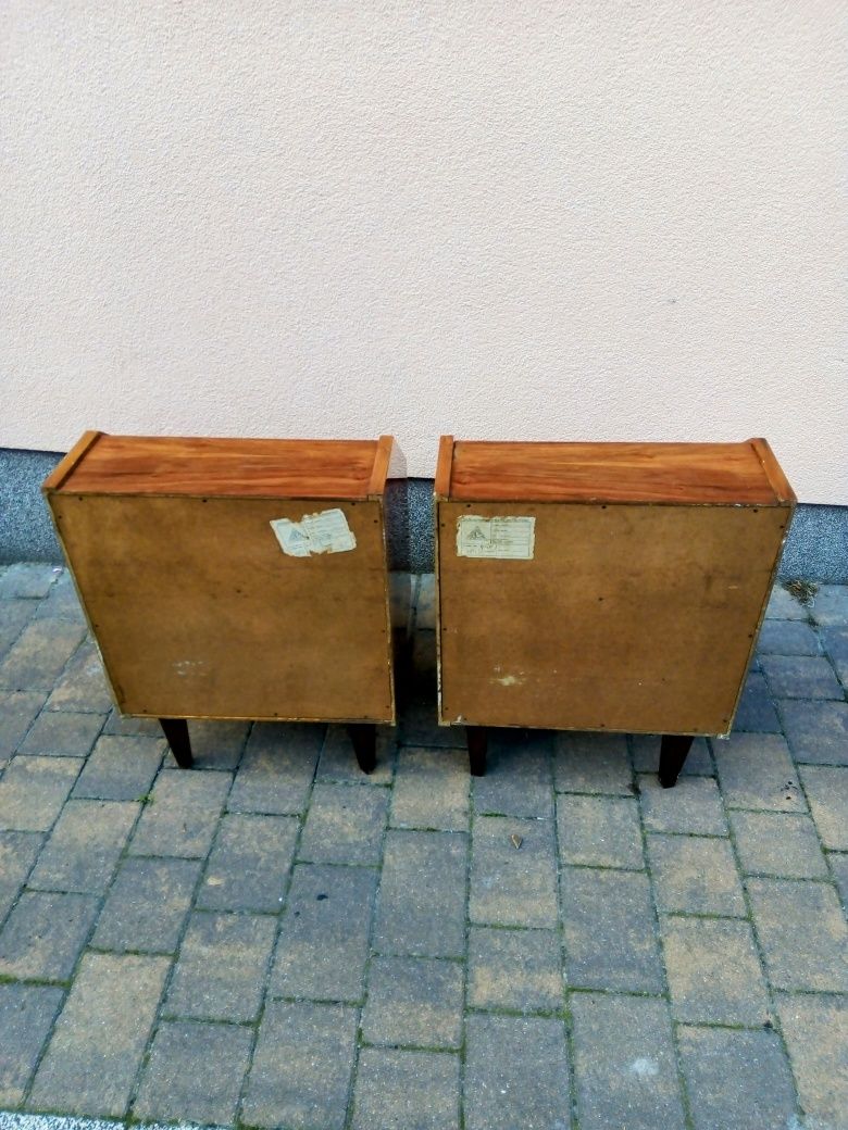 Szafki nocne PRL Transport