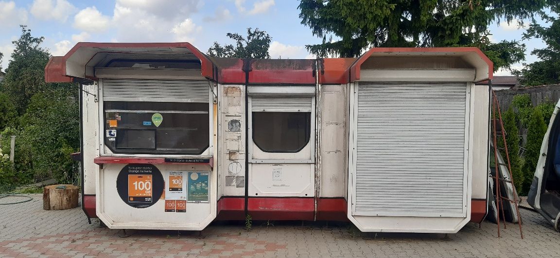 Kiosk Stróżówka Budka Gastronomiczna Barak Kontener Pakamera Pawilon